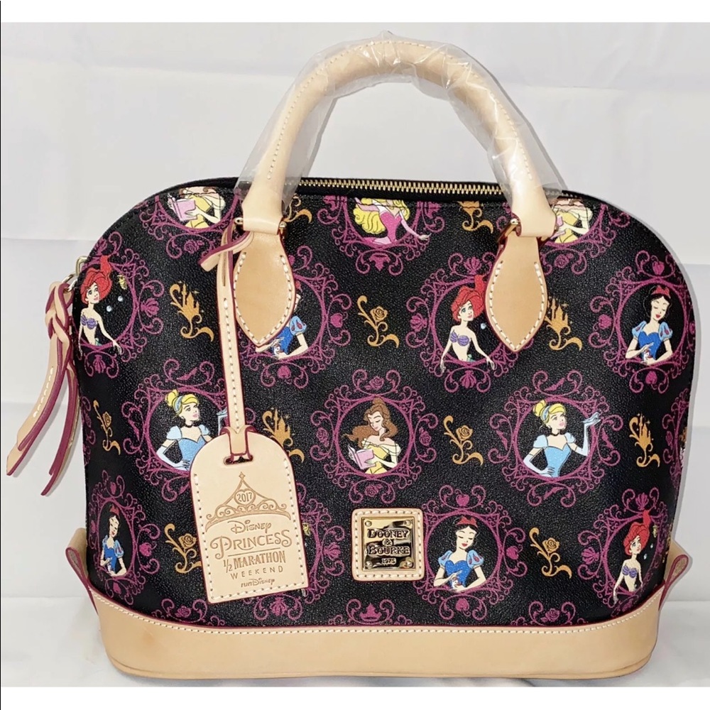 Dooney & Bourke 2017 DIsney Princess Run Half Marathon Crossbody Satchel Bag